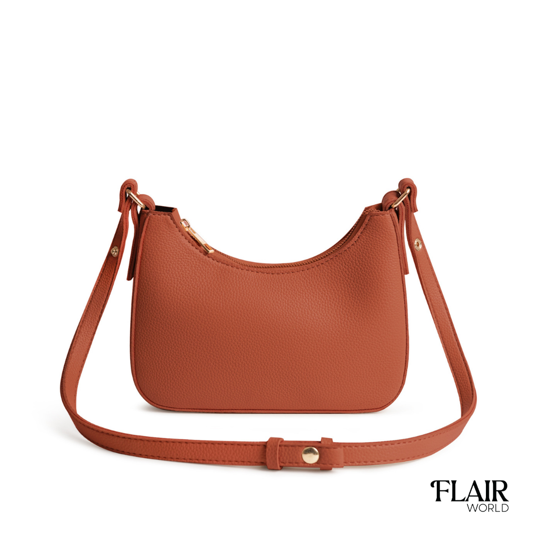 Tasia Brown Shoulder Bag