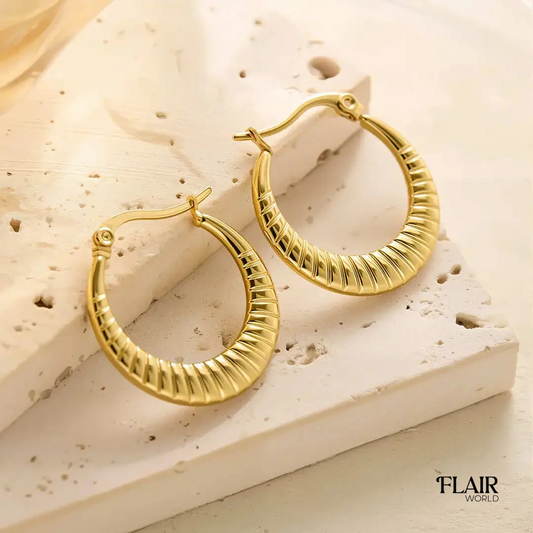 Locy Gold  Hoops