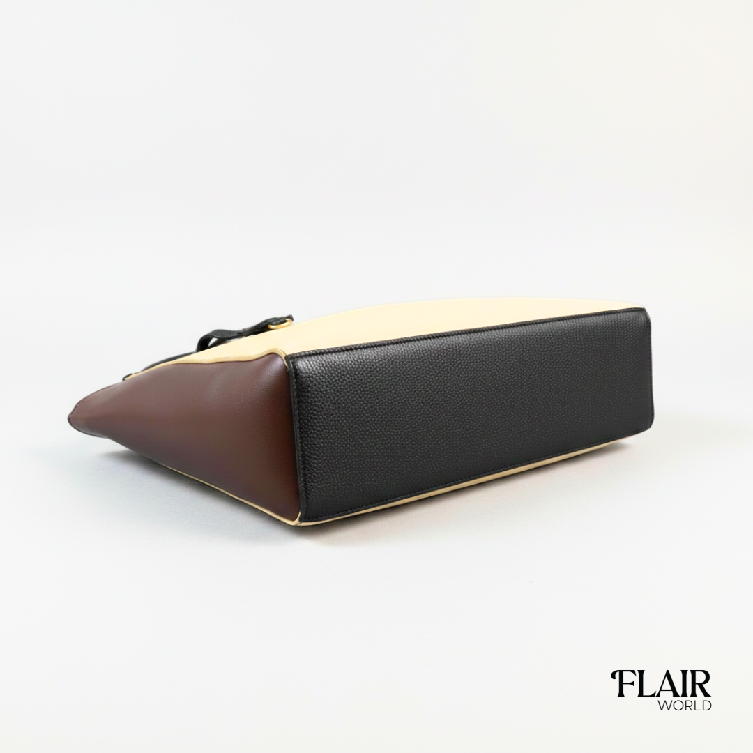 Caira Beige Tote Bag