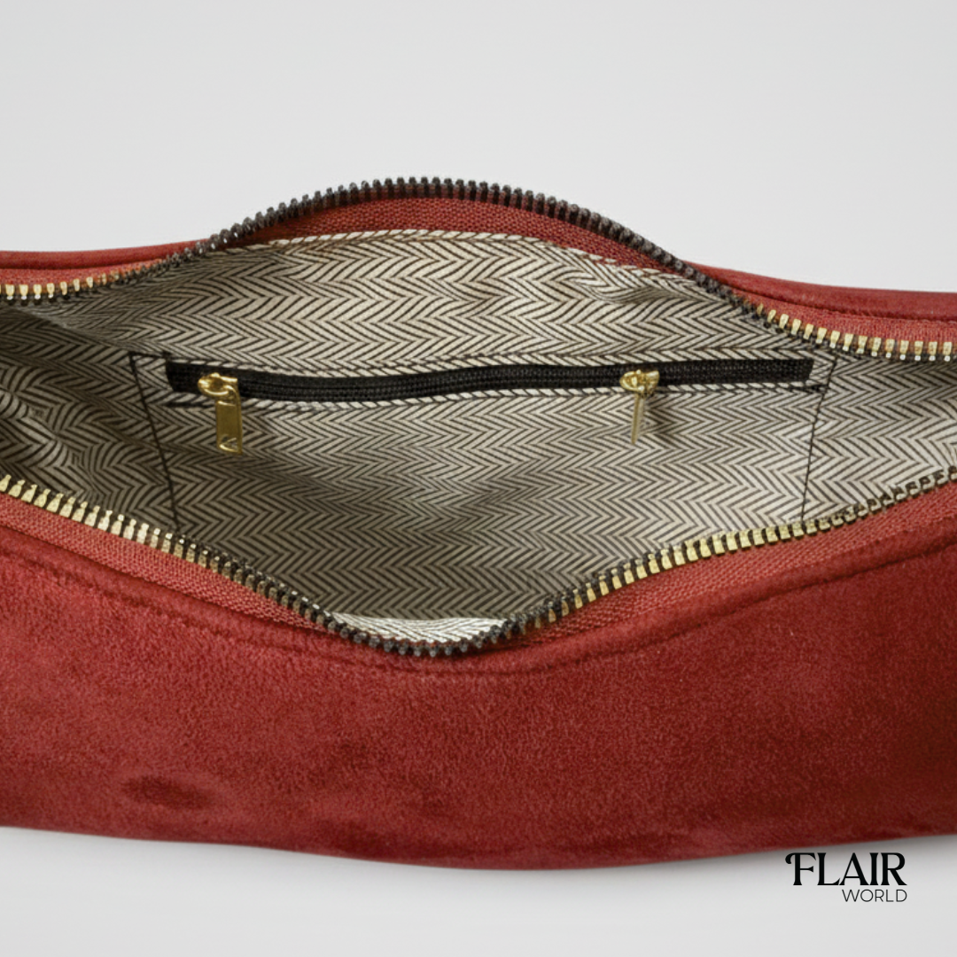 Hannah Maroon Boat Bag