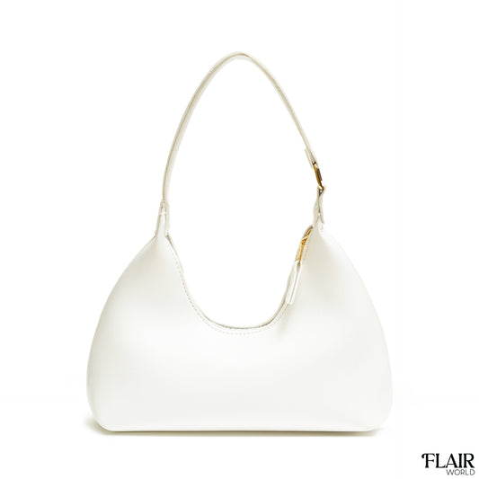 Celina White Hobbo Bag