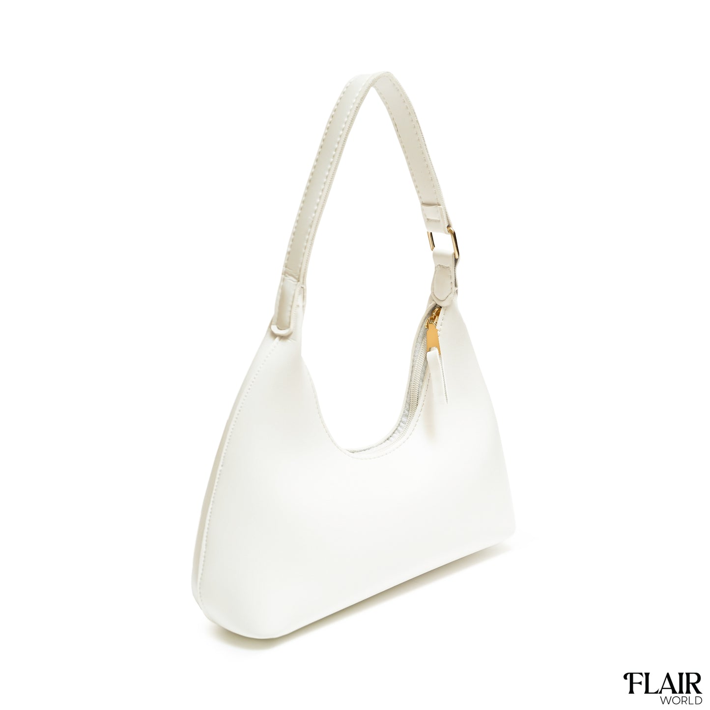 Celina White Hobbo Bag