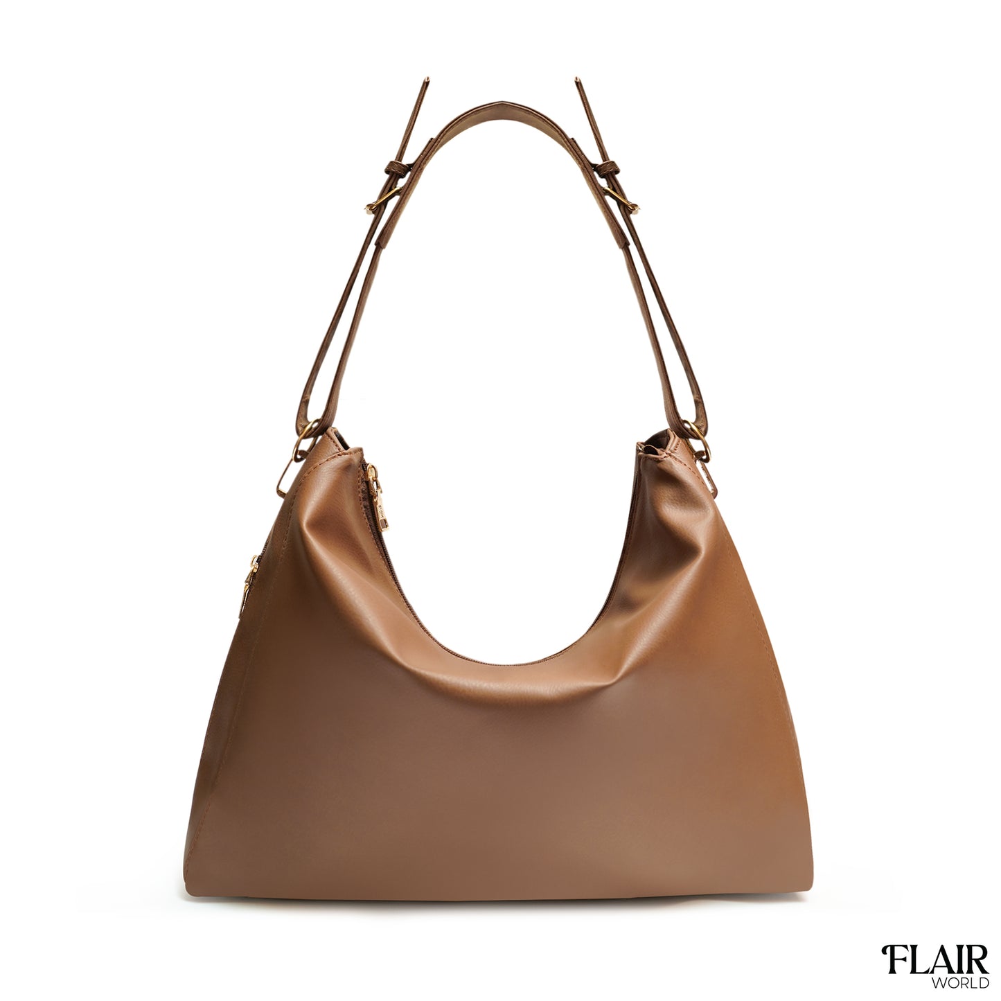 Isabella Brown Slouch Tote Bag