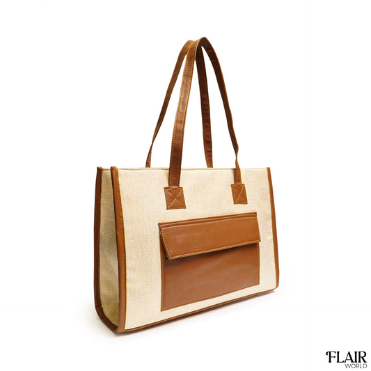 Sierra Beige Tote Bag