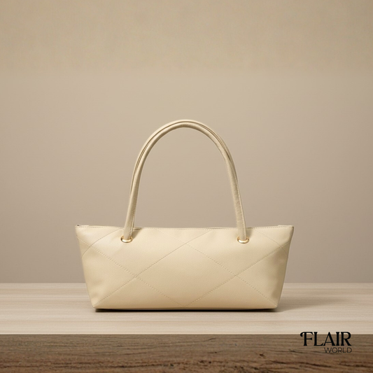 Rosemund Beige Shoulder Bag