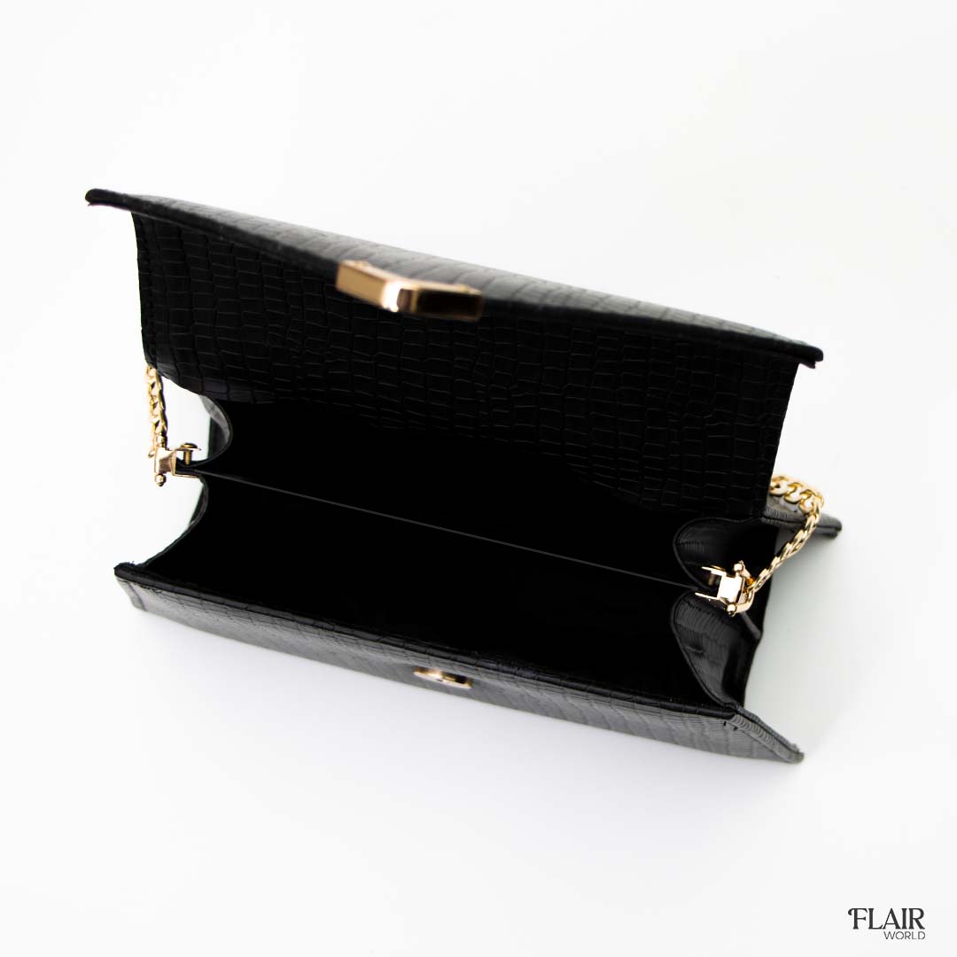 Envelope Black Bag